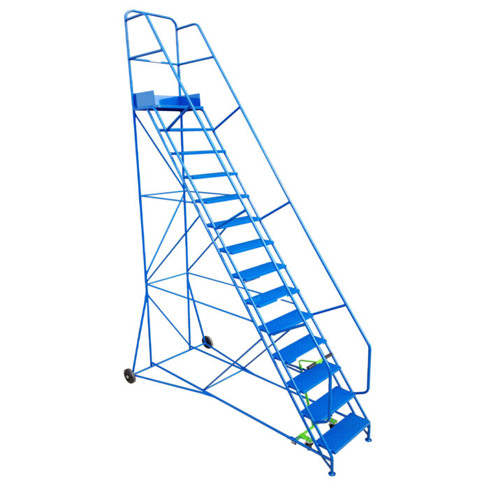 14 Tread Extra-Wide Industrial Mobile Safety Step