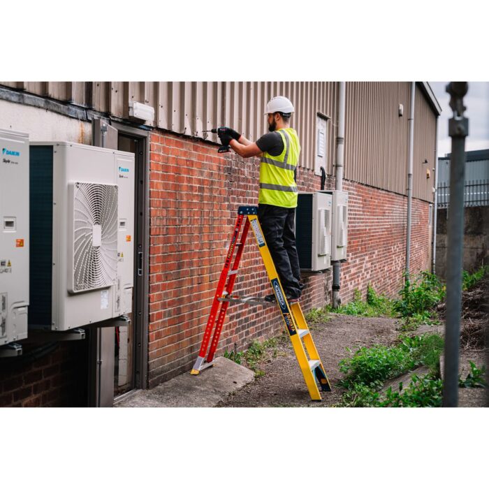 GRP WERNER AdjustaStep PRO® Stepladder 6 Tread - Image 5
