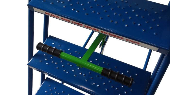 14 Tread Extra-Wide Industrial Mobile Safety Step - Image 2