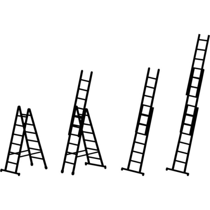 Zarges Skymaster DX Triple 3.0m Ladder - Image 4